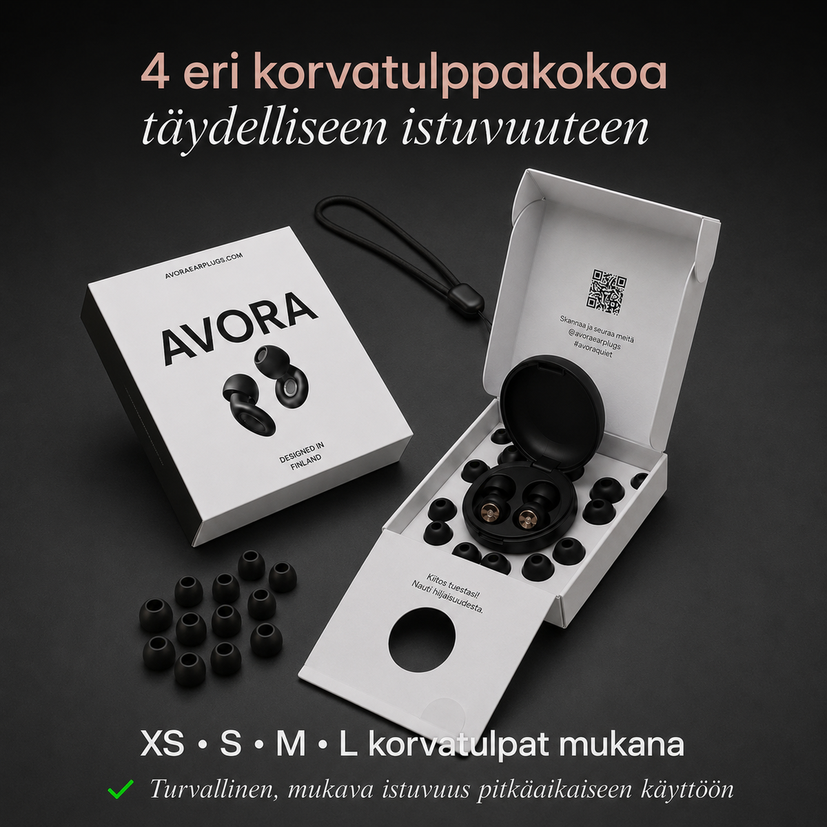 AVORA QUIET - KORVATULPAT